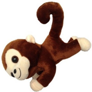 Small monkey soft hotsell toy