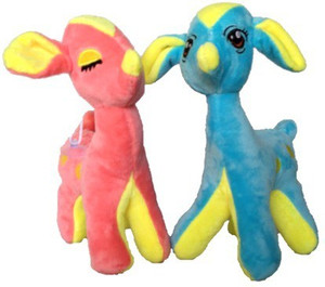 Chinmayi Small Combo Female Giraffe Soft Toy - 24 cm