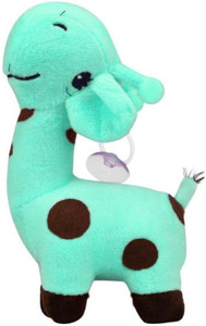 ToynJoy Small Hanging Dark Green Giraffe Cute Soft & Plush toy as Special Gift - 26 cm