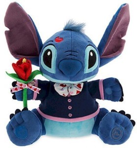 Disney Stitch Plush Valentine's Day  - 14 inch