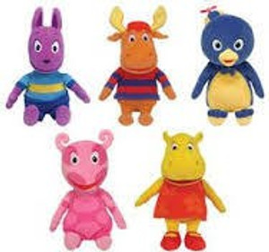 Backyardigans stuffed best sale animals