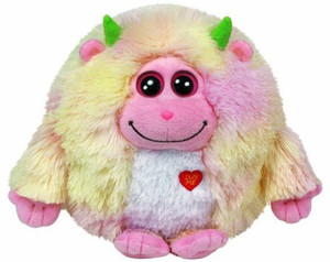 Ty Monstaz Lola Plush Yellow/Pink