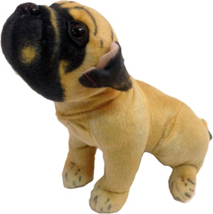 Teddy Berry Cute Pug Dog - 15 cm