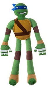 Stretchkins Teenage Mutant Ninja Turtle Leonardo Lifesize Plush