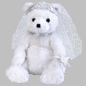 Ty Beanie Babies Bride The Bear Beanies