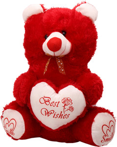 Arihant Online Red Modish Teddy Bear - 12 inch