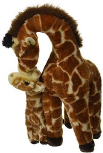 Aurora World Miyoni Giraffe With Calf Plush16