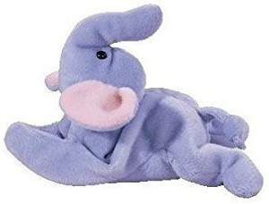 TY Beanie Babies Peanut The Light Blue Elephant Mwmt