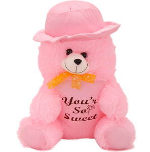 Arihant Online Pink Jelled Teddy Bear - 7 inch