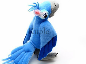 Rio Girl Parrot 85In Plush Jewel Blue Macaw