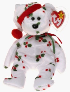 Ty 1998 Holiday Teddy Beanie Ba