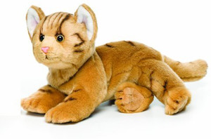 Nat and Jules Orange Tab Cat Plush Large