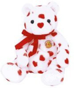 Ty Beanie Babies Heartthrob Bear (Bbom February 2004)