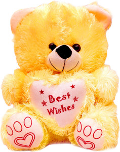 Vpra Mart Best Wishes Yellow Teddy Bear - 35 cm