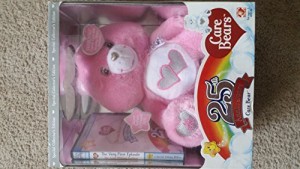 Care Bears Special Collectors Edition Pink Care Bear 25Th Anniversary