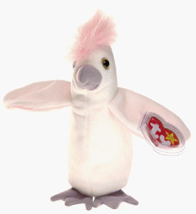 Beanie Babies Ty Kuku the White Cockatiel - 25 inch