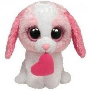 TY Beanie Babies Cookie Dog With Heart
