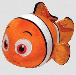 TY Beanie Babies Nemo Fish Sparkle Medium Plush