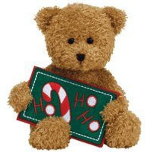 Ty Beanie Greetings Ho Ho Ho