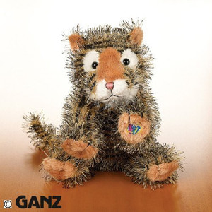 Webkinz Collectible Lil'Kinz Mini Plush Animals Tiger