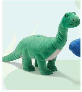 Russ Berrie Large Plush Animated Green Dinosaur Talks And Walks