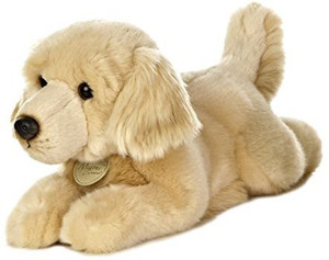 Aurora World Miyoni Medium Golden Retriever Plush