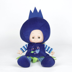 V Golly Jolly Nx Fruit Baby Doll Blue - 50 cm