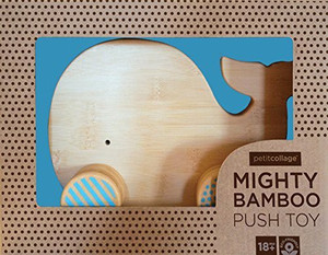 Petit Collage Mighty Push Whale
