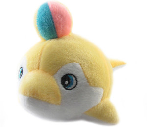 Tickles Cute Dolphin With Ball - 23 cm