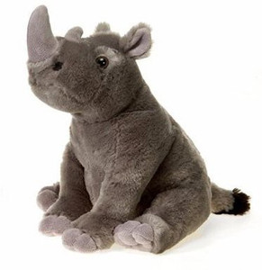 Fiesta Toys Bean Bag Sitting Rhino 10