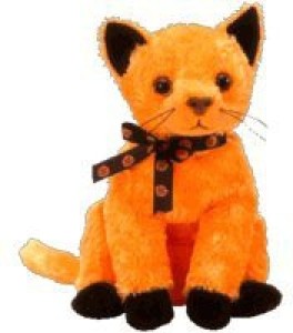 TY Beanie Babies Scarede The Cat (Internet Exclusive)