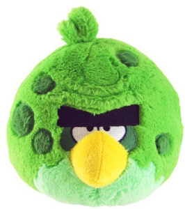 Angry Birds Space 8-Inch Green Bird with Sound - 25 inch