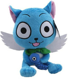 Fairy Tail Blue Happy Cat 10