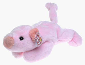 TY Beanie Babies Squealer The Pig