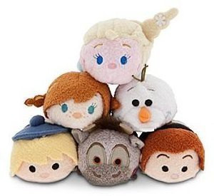 Disney Tsum Tsum Frozen Set Of 6 Characters Sven Kristoff Prince