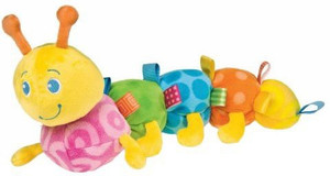 Taggies Mary Meyer Colours Toy, Caterpillar - 10 inch