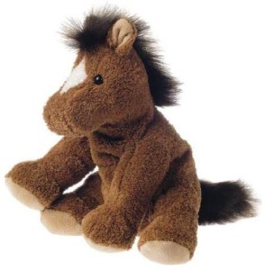 Mary Meyer Inches Sweet Rascals Plush Heather Horse Brown