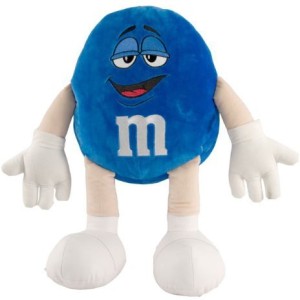 M & M's M&M Character Medium Plushblue