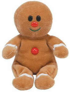 Ty Sweeter Jingle Beanie Ba Gingerbread Man