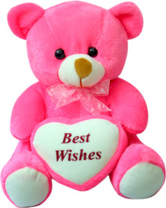 Sana Cuddly Bear With Sweet Heart - 28 cm