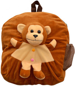 Vpra Mart Brown Soft Monkey School Bag