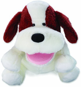 Nat and Jules Sing Along Plush Dog Puppet Linden