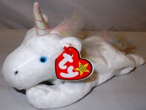 Ty Beanie Ba Mystic The Unicorn [ Rainbow Mane ]