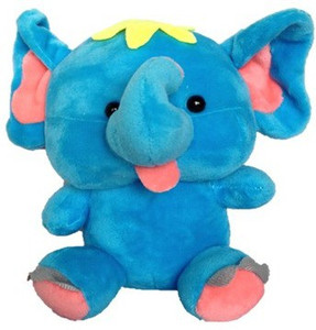 Chinmayi Small Elephant Soft Toy, Gift Smile To Your Kids - 20 cm