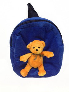 Soft Buddies Bag with Animal - Bear - 10.4 inch