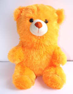 Cuddles Lovely looking cute teddy bear Orange - 55 cm