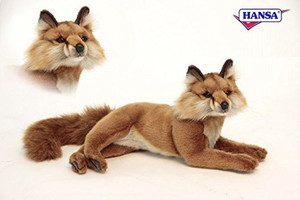 Hansa 6087 Red Fox Laying 155 In L