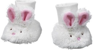Ganz Ba Plush Bunny Slippers 012 Months