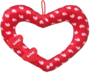 Deals India Deals India Red Love Ring Heart Stuffed soft plush toy Love Girl - 30 cm  - 30 cm