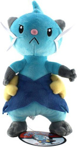 Pokemon Center Official Nintendo Light Blue Plush Dx 10